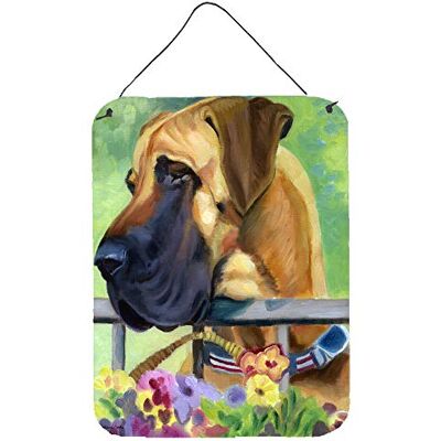 Caroline's Treasures 7311DS1216 druk artystyczny, motyw dog niemiecki, rurki naturalne sarna w kwiaty, ozdoba ścienna lub na drzwi, 40,6 x 30,5 cm, wielokolorowa Caroline's Treasures 7311DS1216 druk artystyczny, motyw dog niemiecki, rurki naturalne sarna w kwiaty, ozdoba ścienna lub na drzwi, 40,6 x 30,5 cm, wielokolorowa