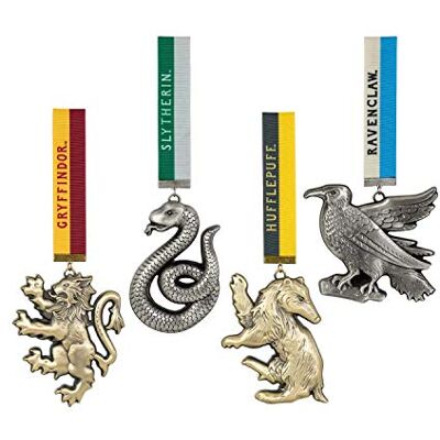 The Noble Collection Ozdoby do maskotki Harry Potter Hogwart 11 cm ozdoby świąteczne oficjalnie licencjonowany zestaw filmowy rekwizyty filmowe prezenty The Noble Collection Ozdoby do maskotki Harry Potter Hogwart 11 cm ozdoby świąteczne oficjalnie licencjonowany zestaw filmowy rekwizyty filmowe prezenty