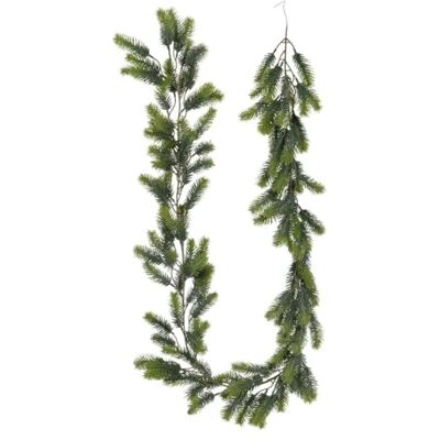 BigBuy Christmas Girlanda świąteczna Zielony PCW 180 cm BigBuy Christmas Girlanda świąteczna Zielony PCW 180 cm