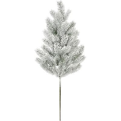 Flair Flower Sztuczna gałąź jodły ze śniegiem, sztuczna gałązka, sztuczna gałąź dekoracyjna jodła zielona iglaka dekoracja bożonarodzeniowa łodyga wieniec adwentowy girlanda gałąź, dekoracja bożonarodzeniowa Flair Flower Sztuczna gałąź jodły ze śniegiem, sztuczna gałązka, sztuczna gałąź dekoracyjna jodła zielona iglaka dekoracja bożonarodzeniowa łodyga wieniec adwentowy girlanda gałąź, dekoracja bożonarodzeniowa