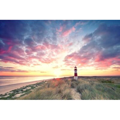 A.S. Création Tapeta Faro 3,75 m x 2,50 m WALLLOVE Tapeta latarnia morska na plaży w kolorze niebieskim, zielonym z klejem DD129573 A.S. Création Tapeta Faro 3,75 m x 2,50 m WALLLOVE Tapeta latarnia morska na plaży w kolorze niebieskim, zielonym z klejem DD129573