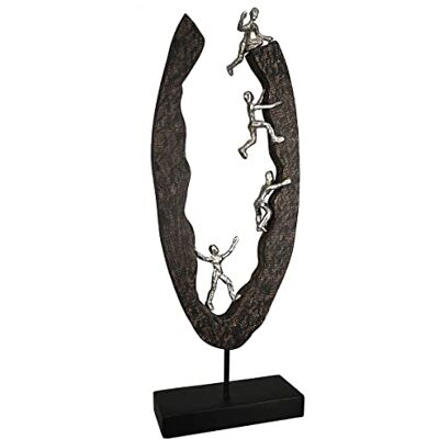 Casablanca modernes Design Casablanca rzeźba figurka dekoracyjna Succeed wys. 59 cm aluminiowa figurka drewniana Casablanca modernes Design Casablanca rzeźba figurka dekoracyjna Succeed wys. 59 cm aluminiowa figurka drewniana