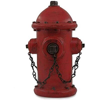 ornerx Ozdoba z żywicy hydrantu 15 cm wysokości mała ornerx Ozdoba z żywicy hydrantu 15 cm wysokości mała