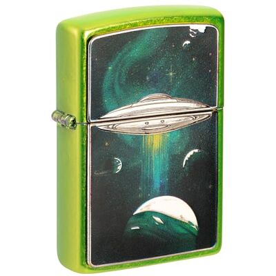 Zippo Zapalniczka Sztormowa Ufo Light Beam, Lurid, Emblemat, Wielokrotnego Użytku, Wiatroszczelna Konstrukcja, Pudełko Prezentowe, Wyprodukowana w USA Zippo Zapalniczka Sztormowa Ufo Light Beam, Lurid, Emblemat, Wielokrotnego Użytku, Wiatroszczelna Konstrukcja, Pudełko Prezentowe, Wyprodukowana w USA