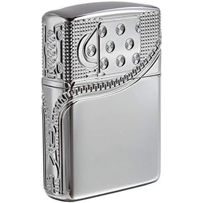 Zippo Zapalniczka Sztormowa, Zamek Błyskawiczny, Chrome Polerowany na Połysk, Multicut, Wielokrotnego Użytku, Wiatroodporna Konstrukcja, Pudełko na Prezent, Wyprodukowana w USA Zippo Zapalniczka Sztormowa, Zamek Błyskawiczny, Chrome Polerowany na Połysk, Multicut, Wielokrotnego Użytku, Wiatroodporna Konstrukcja, Pudełko na Prezent, Wyprodukowana w USA
