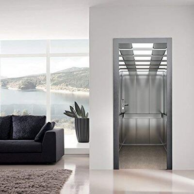 WALPLUS Wallflexi Podnośnik drzwiowy, dekoracja domu, sztuka ścienna, murale, kalkomanie, salon, przedszkole, restauracja, hotel, kawiarnia, biuro, wystrój, usuwalne, samoprzylepne, winylowe, wielokolorowe, 200 x 88 x 0,03 cm WALPLUS Wallflexi Podnośnik drzwiowy, dekoracja domu, sztuka ścienna, murale, kalkomanie, salon, przedszkole, restauracja, hotel, kawiarnia, biuro, wystrój, usuwalne, samoprzylepne, winylowe, wielokolorowe, 200 x 88 x 0,03 cm