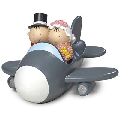 Mopec Y88 figurka na tort weselny, samolot, 11 cm Mopec Y88 figurka na tort weselny, samolot, 11 cm