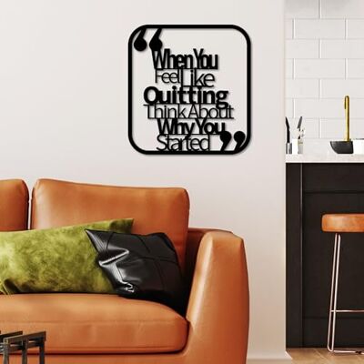 Wallity Stylowe, czarne dekoracyjne akcesoria ścienne, 50 x 50 cm, 100% metal, grubość 1,5 mm, lekka waga (0,98 kg), idealna do nowoczesnej dekoracji domu Wallity Stylowe, czarne dekoracyjne akcesoria ścienne, 50 x 50 cm, 100% metal, grubość 1,5 mm, lekka waga (0,98 kg), idealna do nowoczesnej dekoracji domu