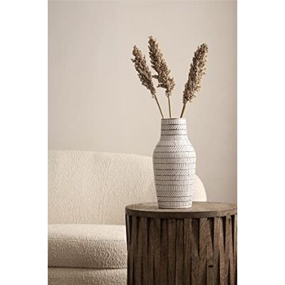 Ellos Home Wazon Cream High, 34,5 cm wysokości (biały, No Size) Ellos Home Wazon Cream High, 34,5 cm wysokości (biały, No Size)