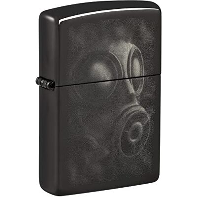 Zippo Zapalniczka Sztormowa Smoke Mask Design, Połysk, Zdjęcie, Możliwość Ponownego Użytku, Wiatroszczelne Wzornictwo, Pudełko Prezentowe, Wyprodukowana w USA Zippo Zapalniczka Sztormowa Smoke Mask Design, Połysk, Zdjęcie, Możliwość Ponownego Użytku, Wiatroszczelne Wzornictwo, Pudełko Prezentowe, Wyprodukowana w USA