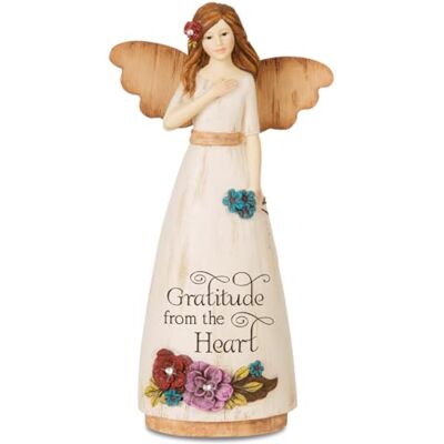 Pavilion Gift company 03009 Figurka Anioła z podziękowaniem, 15 cm, beżowa Pavilion Gift company 03009 Figurka Anioła z podziękowaniem, 15 cm, beżowa