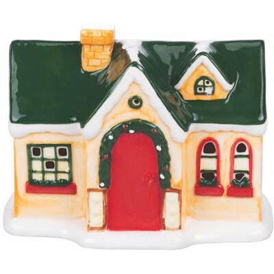 Tivoli Domek ceramiczny LED 15 cm, XMas Tivoli Domek ceramiczny LED 15 cm, XMas