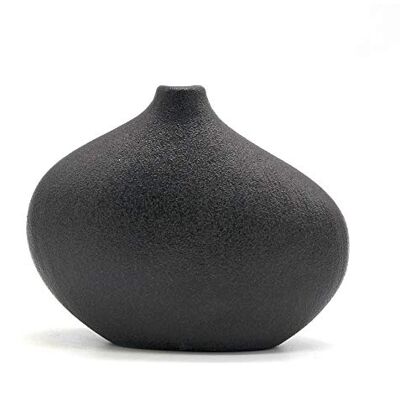 NEWQZ Dekoracyjny wazon ceramiczny, ceremonia parzenia herbaty, kwiatowy, wazon z naturalnej kamionki Zen, mały wazon na kwiaty do dekoracji wnętrz, ekspozycja na blat, wys. 10,9 cm NEWQZ Dekoracyjny wazon ceramiczny, ceremonia parzenia herbaty, kwiatowy, wazon z naturalnej kamionki Zen, mały wazon na kwiaty do dekoracji wnętrz, ekspozycja na blat, wys. 10,9 cm