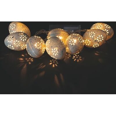 Tivoli Dekoracja wielkanocna, 8 diod LED, szałwia, wiejska zieleń Tivoli Dekoracja wielkanocna, 8 diod LED, szałwia, wiejska zieleń