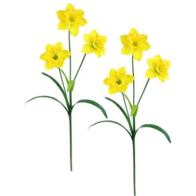 Flair Flower Sztuczne narcyzy, wiosenne, sztuczne kwiaty, bukiety, aranżacje kwiatowe, dekoracja wiosenna, narcyz, dekoracja wielkanocna, na Wielkanoc, dekoracja stołu, roślina dekoracyjna, zestaw 2 Flair Flower Sztuczne narcyzy, wiosenne, sztuczne kwiaty, bukiety, aranżacje kwiatowe, dekoracja wiosenna, narcyz, dekoracja wielkanocna, na Wielkanoc, dekoracja stołu, roślina dekoracyjna, zestaw 2
