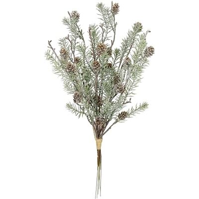Flair Flower Sztuczna gałąź jodły z szyszkami, sztuczna gałązka, mrożona, gałązka dekoracyjna, zielona jodła, drzewa, dekoracja bożonarodzeniowa, łodyga, wieńce, wieniec adwentowy, girlanda gałąź, Boże Narodzenie, Flair Flower Sztuczna gałąź jodły z szyszkami, sztuczna gałązka, mrożona, gałązka dekoracyjna, zielona jodła, drzewa, dekoracja bożonarodzeniowa, łodyga, wieńce, wieniec adwentowy, girlanda gałąź, Boże Narodzenie,