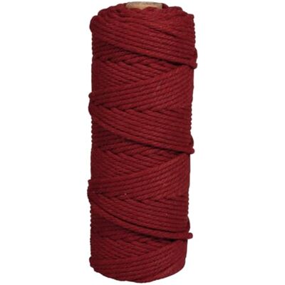Rayher Akcesoria do majsterkowania, czerwone wino, ok. 210 g, rolka 70 m Rayher Akcesoria do majsterkowania, czerwone wino, ok. 210 g, rolka 70 m