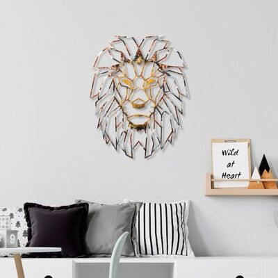 Wallity Ręcznie malowane, dekoracyjne metalowe akcesoria ścienne, 40 x 50 cm, 100% metal, grubość 1,5 mm, unikalne warianty kolorów, idealna dekoracja domu Wallity Ręcznie malowane, dekoracyjne metalowe akcesoria ścienne, 40 x 50 cm, 100% metal, grubość 1,5 mm, unikalne warianty kolorów, idealna dekoracja domu