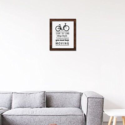 WALPLUS sztuka rowerowa płótno nadruk naklejki ścienne, winyl, wielokolorowe, 40 x 30 x 3 cm WALPLUS sztuka rowerowa płótno nadruk naklejki ścienne, winyl, wielokolorowe, 40 x 30 x 3 cm