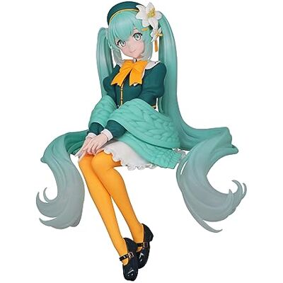 Furyu Hatsune Miku Statuetka PVC Noodle Stop Flower Fairy Lilie 14 cm Furyu Hatsune Miku Statuetka PVC Noodle Stop Flower Fairy Lilie 14 cm