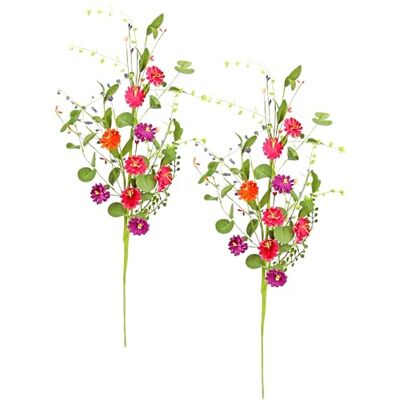 Flair Flower Sztuczne gałązki kwiatowe, zestaw 2 sztuk, sztuczne kwiaty, stokrotka, gałązka, delikatne letnie kwiaty, gałązka dekoracyjna, pojedyncze kwiaty, florystyka, dekoracja stołu, bukiet ślubny, sztuczna Flair Flower Sztuczne gałązki kwiatowe, zestaw 2 sztuk, sztuczne kwiaty, stokrotka, gałązka, delikatne letnie kwiaty, gałązka dekoracyjna, pojedyncze kwiaty, florystyka, dekoracja stołu, bukiet ślubny, sztuczna