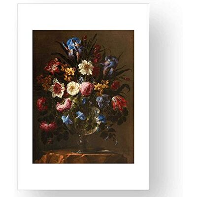 Museo del Prado Oficjalna reprodukcja muzeum trawy "szklany wazon Museo del Prado Oficjalna reprodukcja muzeum trawy "szklany wazon