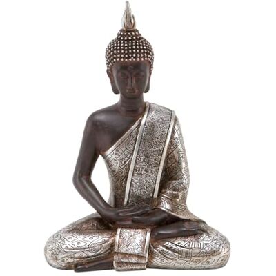 Deco 79 Statua i rzeźba dom, artystyczna dekoracja do salonu, biura i sypialni, syntetyczna, czarna, 20 cm wys. / 15 cm szer Deco 79 Statua i rzeźba dom, artystyczna dekoracja do salonu, biura i sypialni, syntetyczna, czarna, 20 cm wys. / 15 cm szer