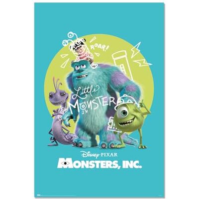 Grupo Erik Poster Disney Pixar Monsters, Inc. 36 x 24 inches / 91.5 x 61 cm Shipped Rolled Up Cool Posters, Art Poster, Wall Posters & Prints Grupo Erik Poster Disney Pixar Monsters, Inc. 36 x 24 inches / 91.5 x 61 cm Shipped Rolled Up Cool Posters, Art Poster, Wall Posters & Prints