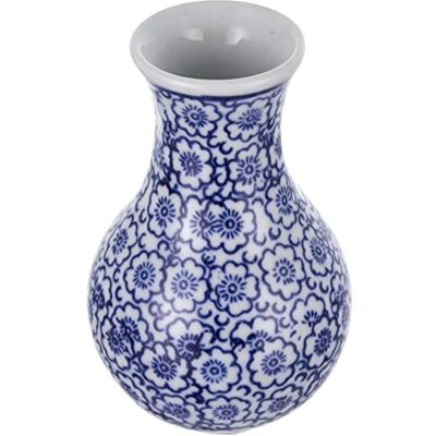 J. Kersten BV Wazon ceramiczny- niebieski 7 x 7 x 12,5 cm J. Kersten BV Wazon ceramiczny- niebieski 7 x 7 x 12,5 cm