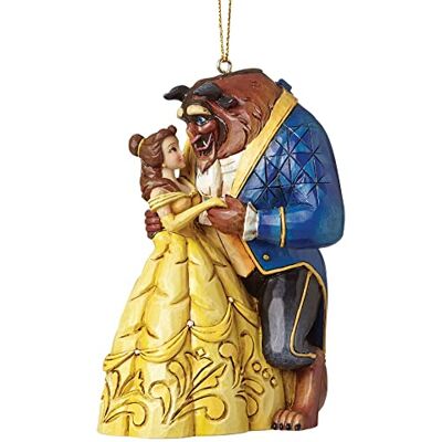 Enesco Disney Traditions Piękna bestia wisząca ozdoba Enesco Disney Traditions Piękna bestia wisząca ozdoba