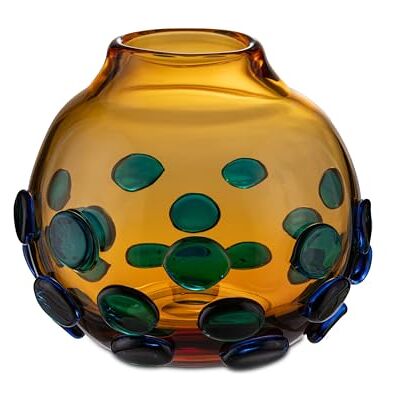 rituali domestici Sofia wazon M, 24 x 24 x 21 cm, kolekcja szkła rituali domestici Sofia wazon M, 24 x 24 x 21 cm, kolekcja szkła