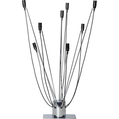 Star Lampa podłogowa LED "Milano", 8-punktowa kolor: chrom, ok. 85 x 55 cm, do E14 Star Lampa podłogowa LED "Milano", 8-punktowa kolor: chrom, ok. 85 x 55 cm, do E14