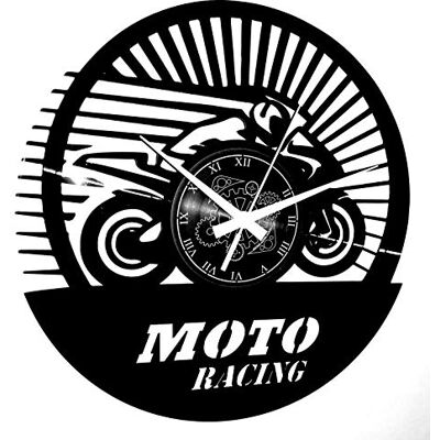 Instant Karma Clocks winylowy zegar ścienny, wyścigi motocyklowe, motocykl, motocykl, motocykl, motocykle, pomysł na prezent, wykonany ręcznie Instant Karma Clocks winylowy zegar ścienny, wyścigi motocyklowe, motocykl, motocykl, motocykl, motocykle, pomysł na prezent, wykonany ręcznie