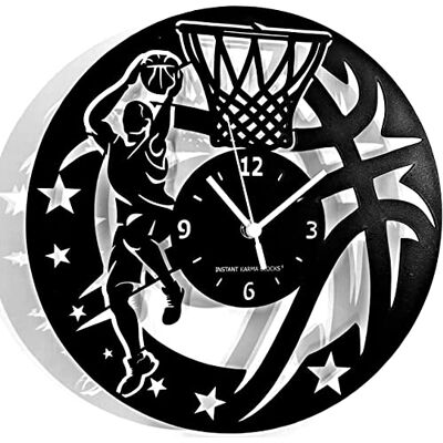 Instant Karma Clocks Natychmiastowa Karma Zegary Ścienne Koszykówka Koszykówka Gracz Piłka Kosz Sport Pomysł Prezent Instant Karma Clocks Natychmiastowa Karma Zegary Ścienne Koszykówka Koszykówka Gracz Piłka Kosz Sport Pomysł Prezent