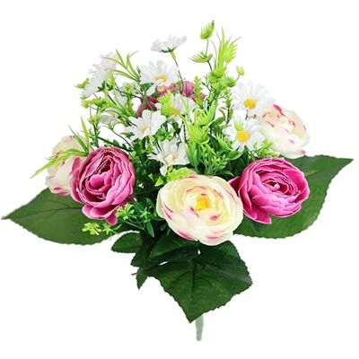 Flair Flower Bukiet sztucznych kwiatów, pnącze, stokrotki, jedwabne kwiaty, sztuczne kwiaty, jak prawdziwe, dekoracyjne kwiaty, bukiet środkowy, bukiet kwiatów, dekoracja ślubna, bukiet ślubny, bukiet ślubny, Flair Flower Bukiet sztucznych kwiatów, pnącze, stokrotki, jedwabne kwiaty, sztuczne kwiaty, jak prawdziwe, dekoracyjne kwiaty, bukiet środkowy, bukiet kwiatów, dekoracja ślubna, bukiet ślubny, bukiet ślubny,