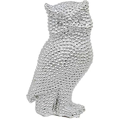 Maturi Srebrna ozdoba sowa 18 cm Maturi Srebrna ozdoba sowa 18 cm