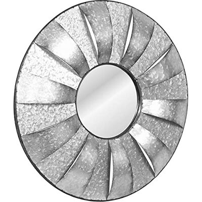 Carrick Design Sztuka ścienna, srebrny, jeden rozmiar Carrick Design Sztuka ścienna, srebrny, jeden rozmiar