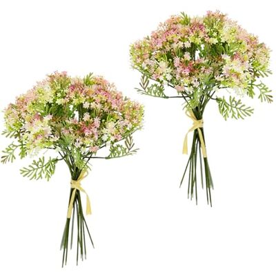 Flair Flower Mini pęk kwiatów, sztuczny bukiet z gipsophili, dekoracja stołu, dekoracja weselna, sztuczne kwiaty, gipsophila, drobne kwiaty, kwiaty, na wesele, bukiety panny młodej, dekoracja, jasnoróżowy Flair Flower Mini pęk kwiatów, sztuczny bukiet z gipsophili, dekoracja stołu, dekoracja weselna, sztuczne kwiaty, gipsophila, drobne kwiaty, kwiaty, na wesele, bukiety panny młodej, dekoracja, jasnoróżowy