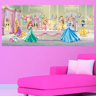 Disney AG Design FTDh 0646 księżniczki Princess, papierowa fototapeta pokój dziecięcy 202x90 cm 1 część, papier, wielokolorowy, 0,1 x 202 x 90 cm Disney AG Design FTDh 0646 księżniczki Princess, papierowa fototapeta pokój dziecięcy 202x90 cm 1 część, papier, wielokolorowy, 0,1 x 202 x 90 cm