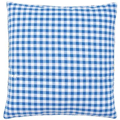 Vervaco Tył poduszki z zamkiem błyskawicznym: Niebieski: 30 x 30 cm Vervaco Tył poduszki z zamkiem błyskawicznym: Niebieski: 30 x 30 cm