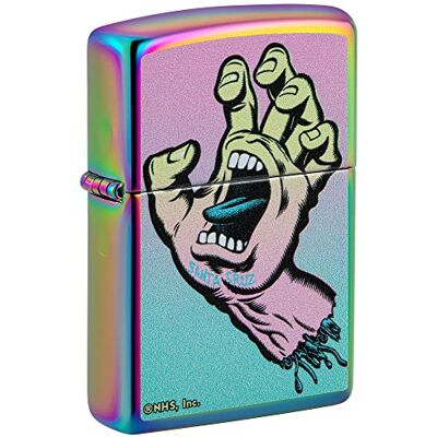 Zippo Zapalniczka Sztormowa, Santa Cruz, Wielokolorowa, Color Image, Wielokrotnego Użytku, Wiatroszczelna Konstrukcja, Pudełko na Prezent, Wyprodukowano w USA Zippo Zapalniczka Sztormowa, Santa Cruz, Wielokolorowa, Color Image, Wielokrotnego Użytku, Wiatroszczelna Konstrukcja, Pudełko na Prezent, Wyprodukowano w USA