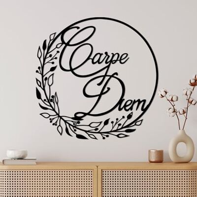 Wallity Stylowe, czarne dekoracyjne akcesoria ścienne, 56 x 56 cm, 100% metal, grubość 1,5 mm, lekka (0,578 kg) idealna do nowoczesnej dekoracji domu Wallity Stylowe, czarne dekoracyjne akcesoria ścienne, 56 x 56 cm, 100% metal, grubość 1,5 mm, lekka (0,578 kg) idealna do nowoczesnej dekoracji domu
