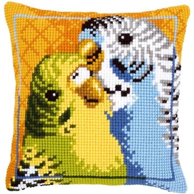 Vervaco Zestaw do Haftu Krzyżykowego Poduszka BORSUKI Kanwa z Nadrukiem 40 x 40 cm Gruba Włóczka Akrylowa Zrób to Sam Dekoracja Domu DIY Cross Stitch Kit Vervaco Zestaw do Haftu Krzyżykowego Poduszka BORSUKI Kanwa z Nadrukiem 40 x 40 cm Gruba Włóczka Akrylowa Zrób to Sam Dekoracja Domu DIY Cross Stitch Kit