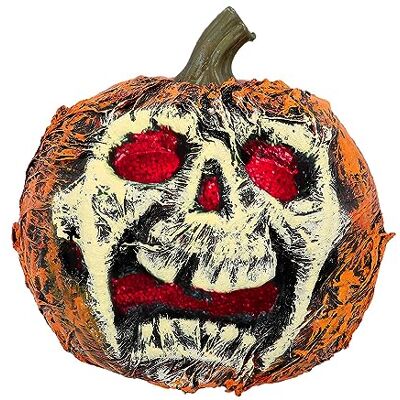 Boland 74594 Migająca dynia, 21 cm, dekoracja ze światłem i bateriami, dekoracja na Halloween, figurka dekoracyjna, dekoracja horroru na karnawał i imprezę tematyczną Boland 74594 Migająca dynia, 21 cm, dekoracja ze światłem i bateriami, dekoracja na Halloween, figurka dekoracyjna, dekoracja horroru na karnawał i imprezę tematyczną