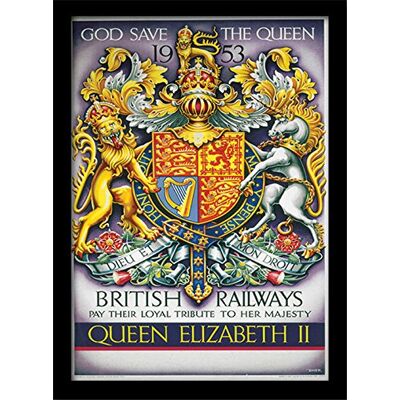 Pyramid God Save The Queen Memorabilia, wielokolorowa, 30 x 40 cm Pyramid God Save The Queen Memorabilia, wielokolorowa, 30 x 40 cm