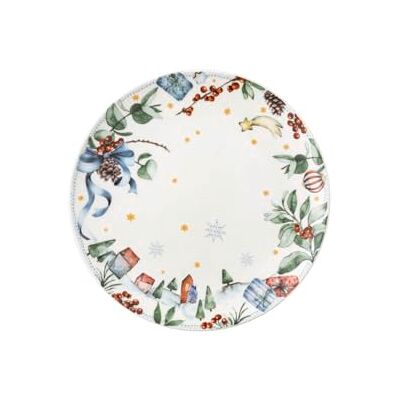 Hutschenreuther Boże Narodzenie seria kolekcjonerska kolędy 2025 "Alle Jahre wieder" talerz płaski 22 cm Hutschenreuther Boże Narodzenie seria kolekcjonerska kolędy 2025 "Alle Jahre wieder" talerz płaski 22 cm