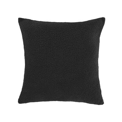 Gardinia Sehlbach Poduszka Struktura Bouclé, Czarna, Poduszka 45 x 45 cm, Przytulny design, Zdejmowana poszewka, Możliwość wszechstronnego łączenia, Elegancki akcent Gardinia Sehlbach Poduszka Struktura Bouclé, Czarna, Poduszka 45 x 45 cm, Przytulny design, Zdejmowana poszewka, Możliwość wszechstronnego łączenia, Elegancki akcent