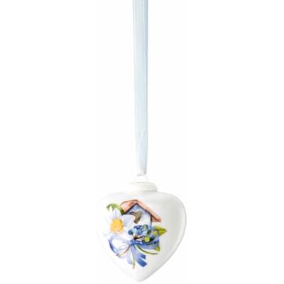Hutschenreuther Porcelanowe mini serce 2025, porcelanowe serce do zawieszenia, wysokość 4,5 cm, edycja kolekcjonerska Wielkanoc, porcelana wielokolorowa, motyw narcyza biały Hutschenreuther Porcelanowe mini serce 2025, porcelanowe serce do zawieszenia, wysokość 4,5 cm, edycja kolekcjonerska Wielkanoc, porcelana wielokolorowa, motyw narcyza biały
