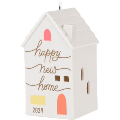 Hallmark Keepsake Ozdoba świąteczna 2024, nowy dom, porcelana, prezenty na parapetówkę Hallmark Keepsake Ozdoba świąteczna 2024, nowy dom, porcelana, prezenty na parapetówkę