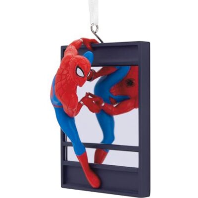 Hallmark Spiderman na oknie, ozdoba choinkowa MARVEL, wisząca ozdoba Disneya, świąteczna ozdoba wisząca, prezenty na Boże Narodzenie Hallmark Spiderman na oknie, ozdoba choinkowa MARVEL, wisząca ozdoba Disneya, świąteczna ozdoba wisząca, prezenty na Boże Narodzenie